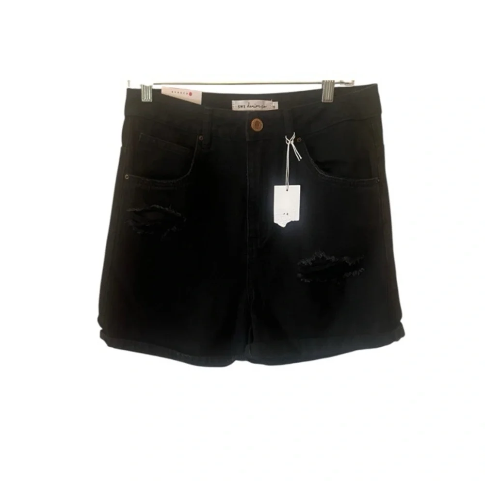 SWS Denim Mom Vintage High Rise Denim Shorts NWT
